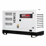 Generator silent GENMAC G150BS, QTVA 4520, max. 165 kVA-400V, WH